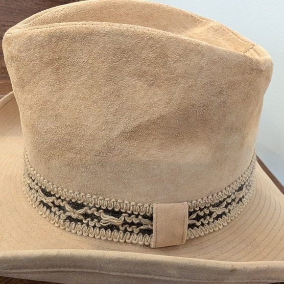 Resistol Vintage Cowboy Hat, Ranchman self conforming Size 7 1/4, suede - Picture 16 of 17